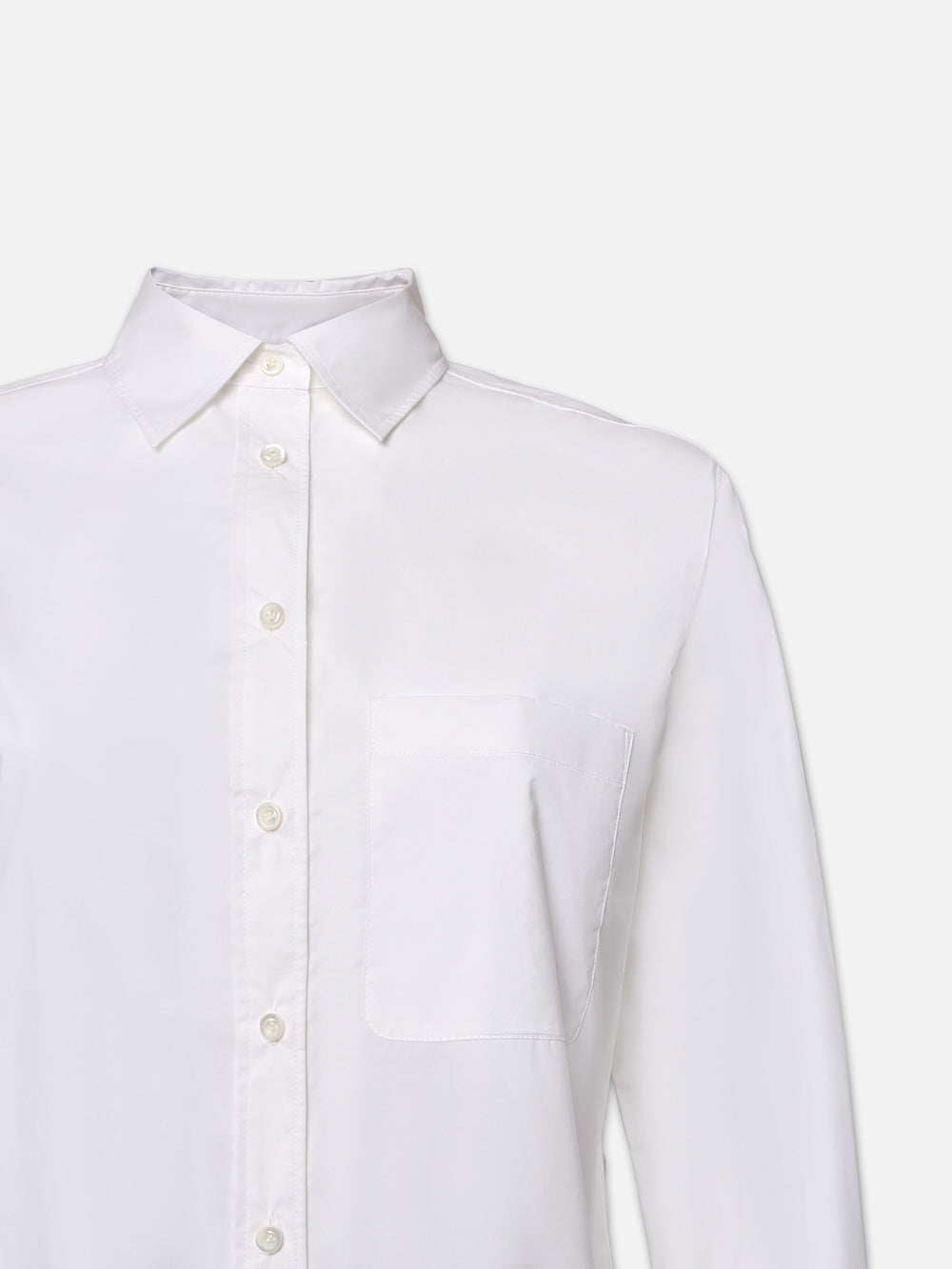 The Borrowed Pocket Shirt -- White