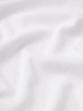 The Rib Scoop Neck Tank -- White