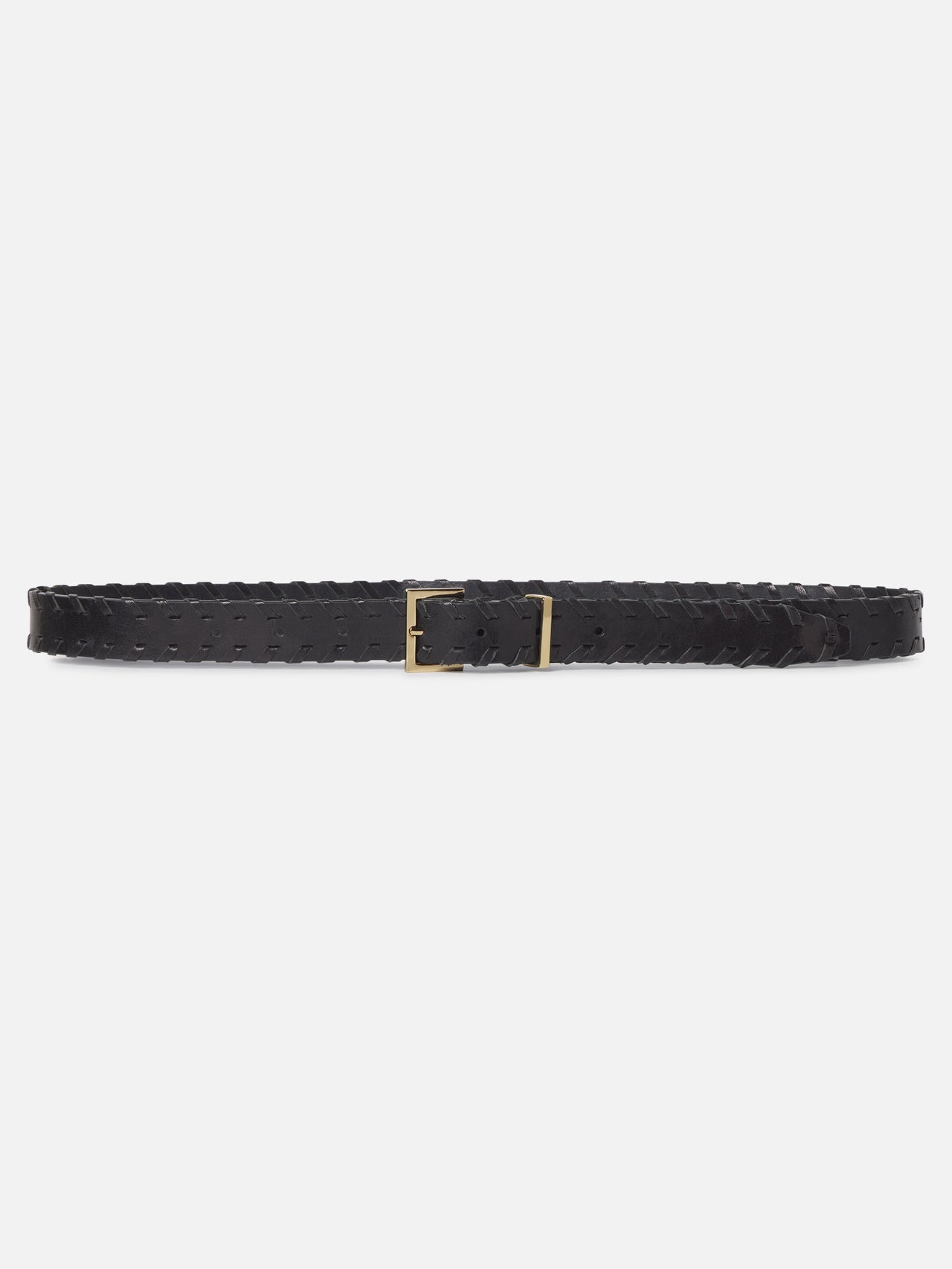 The Whipstitch Belt -- Black
