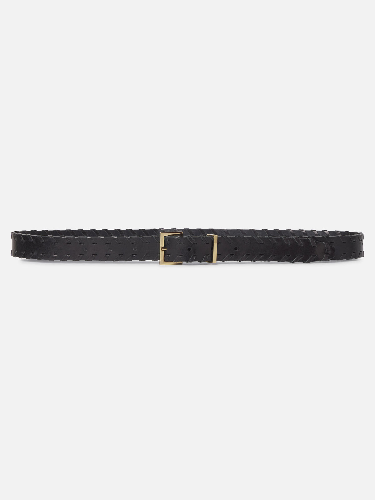 The Whipstitch Belt -- Black