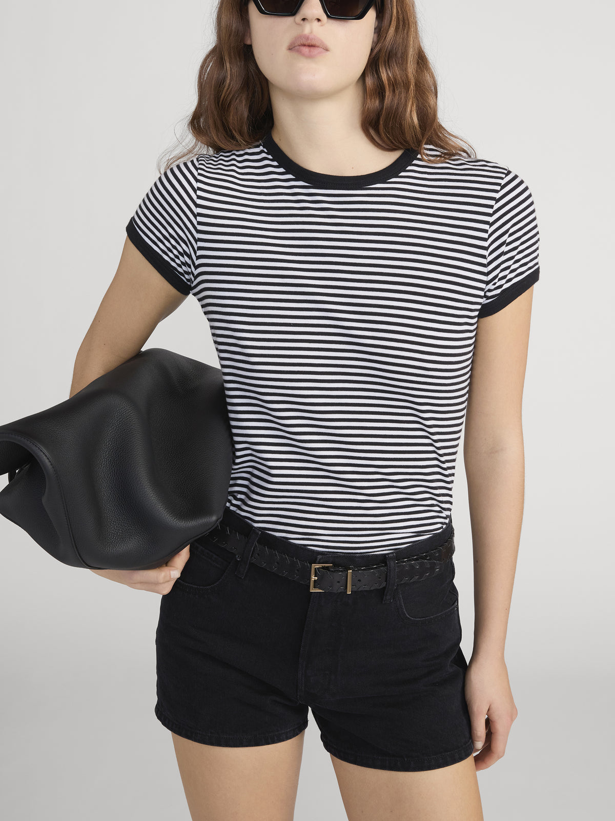 Tee On Model Front Crop