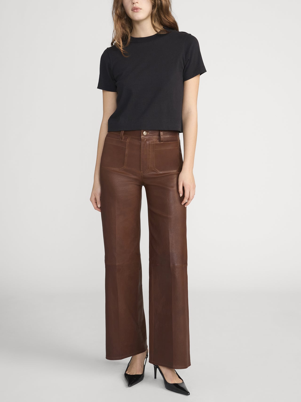 The Boxy Tee -- Black