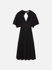 The Flounce Dress -- Black