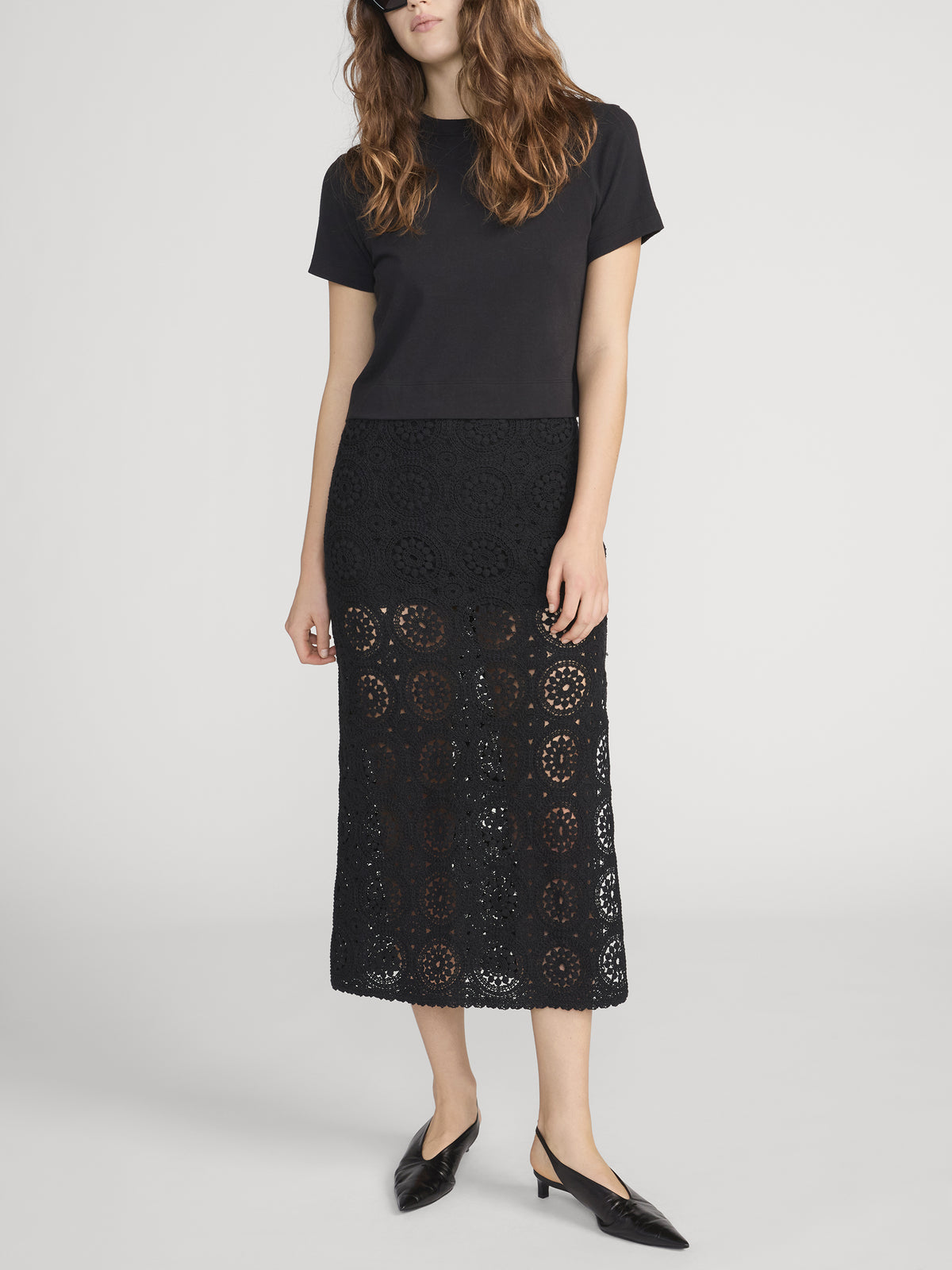 Skirt On Model Front