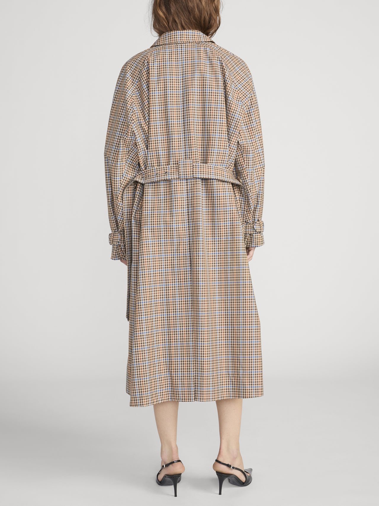 The Plaid Mac Coat -- Mocha Check
