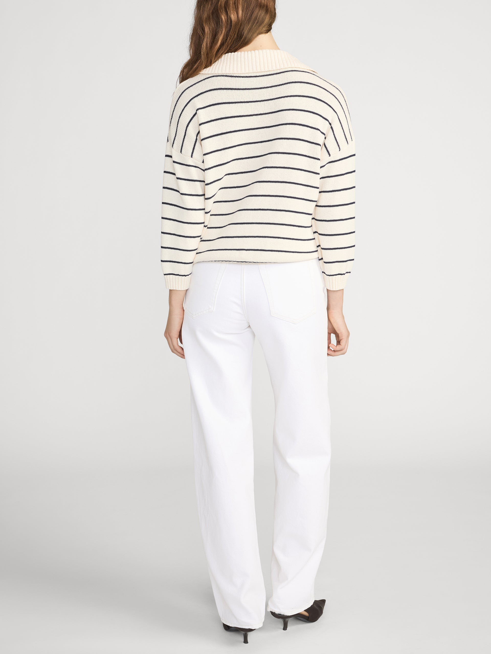 Sweater On Model Back