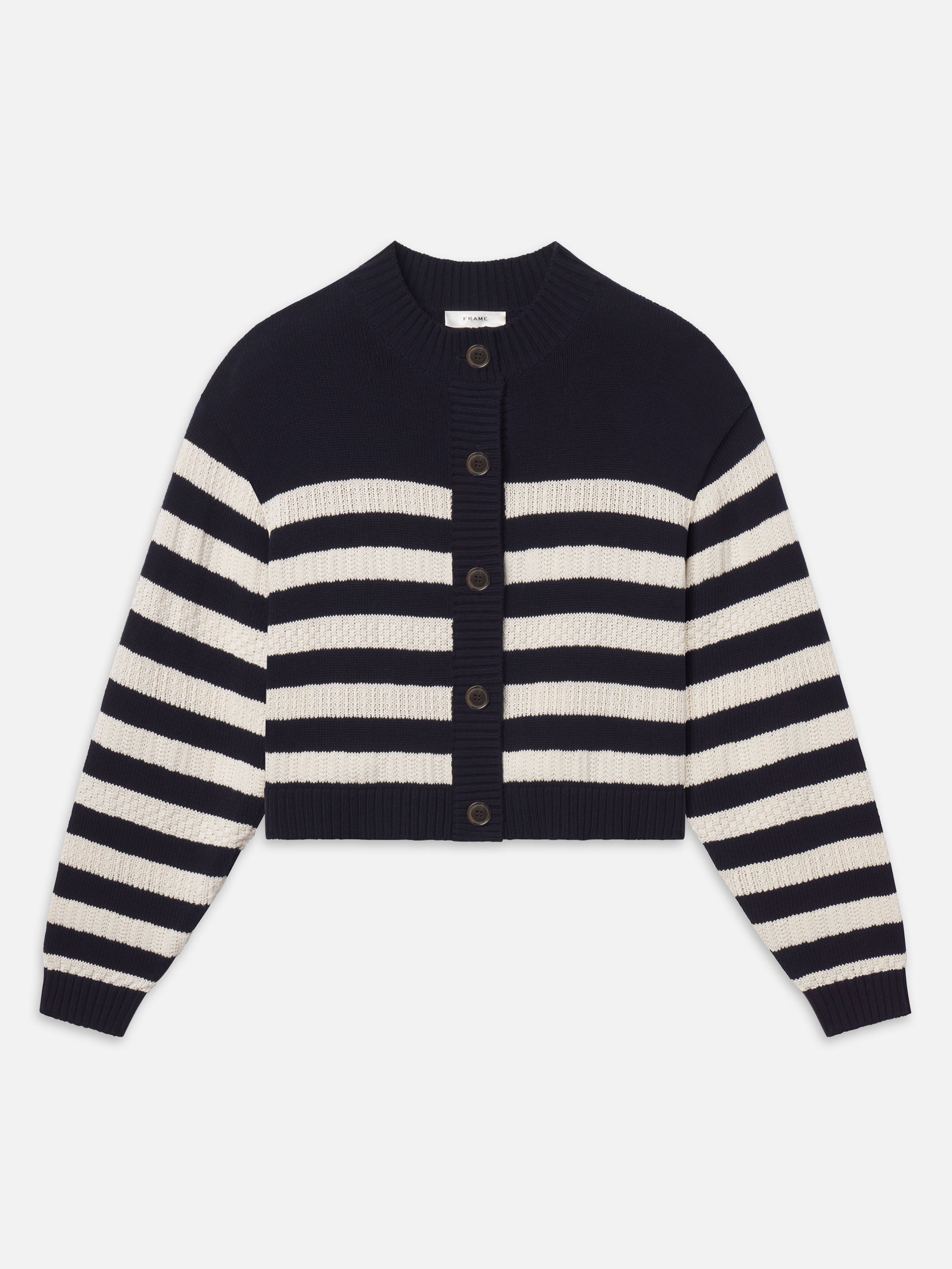 Frame Denim THE VARIATION FEMME CARDI NAVY MULTI