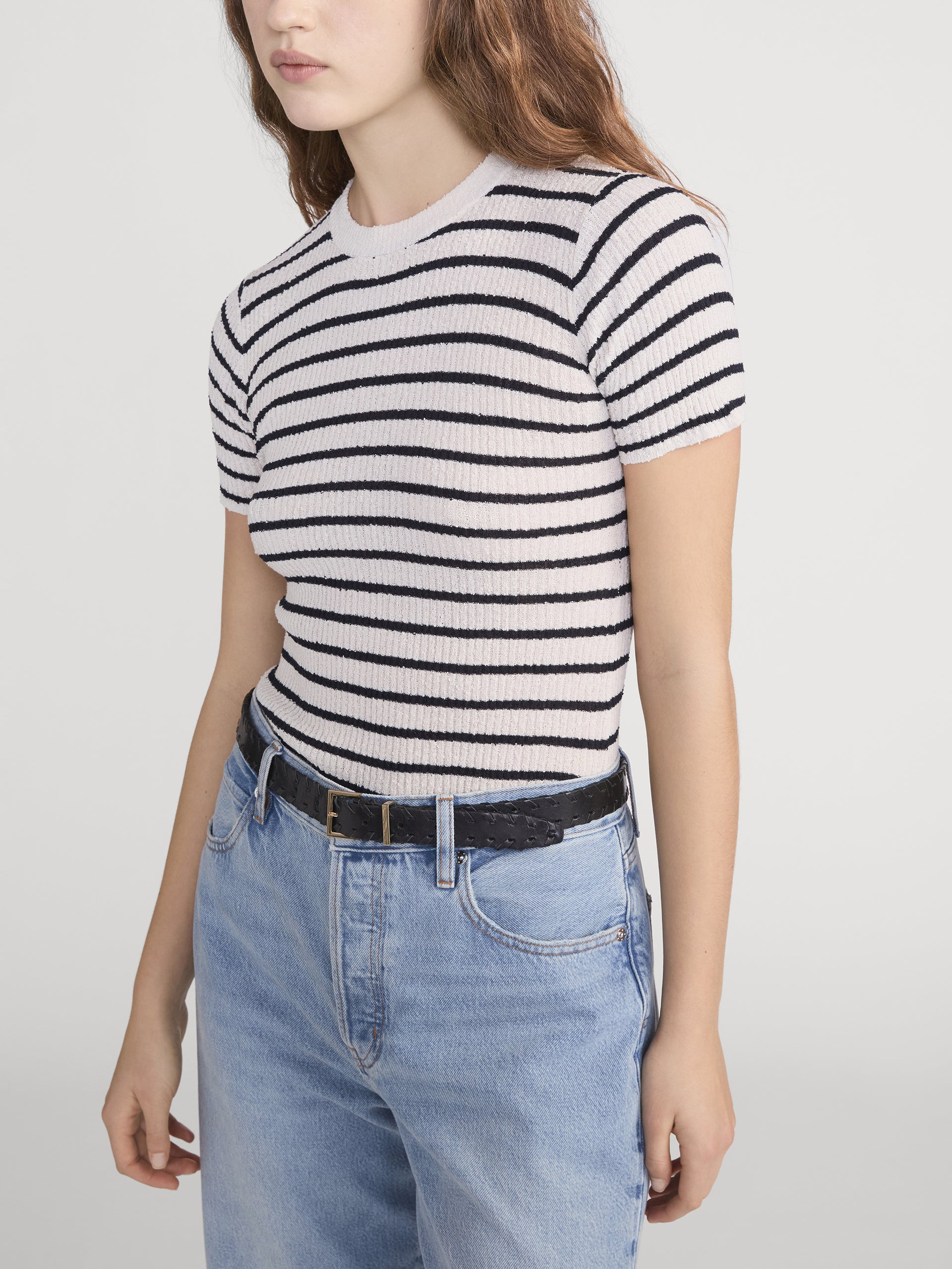 T-Shirt On Model Side