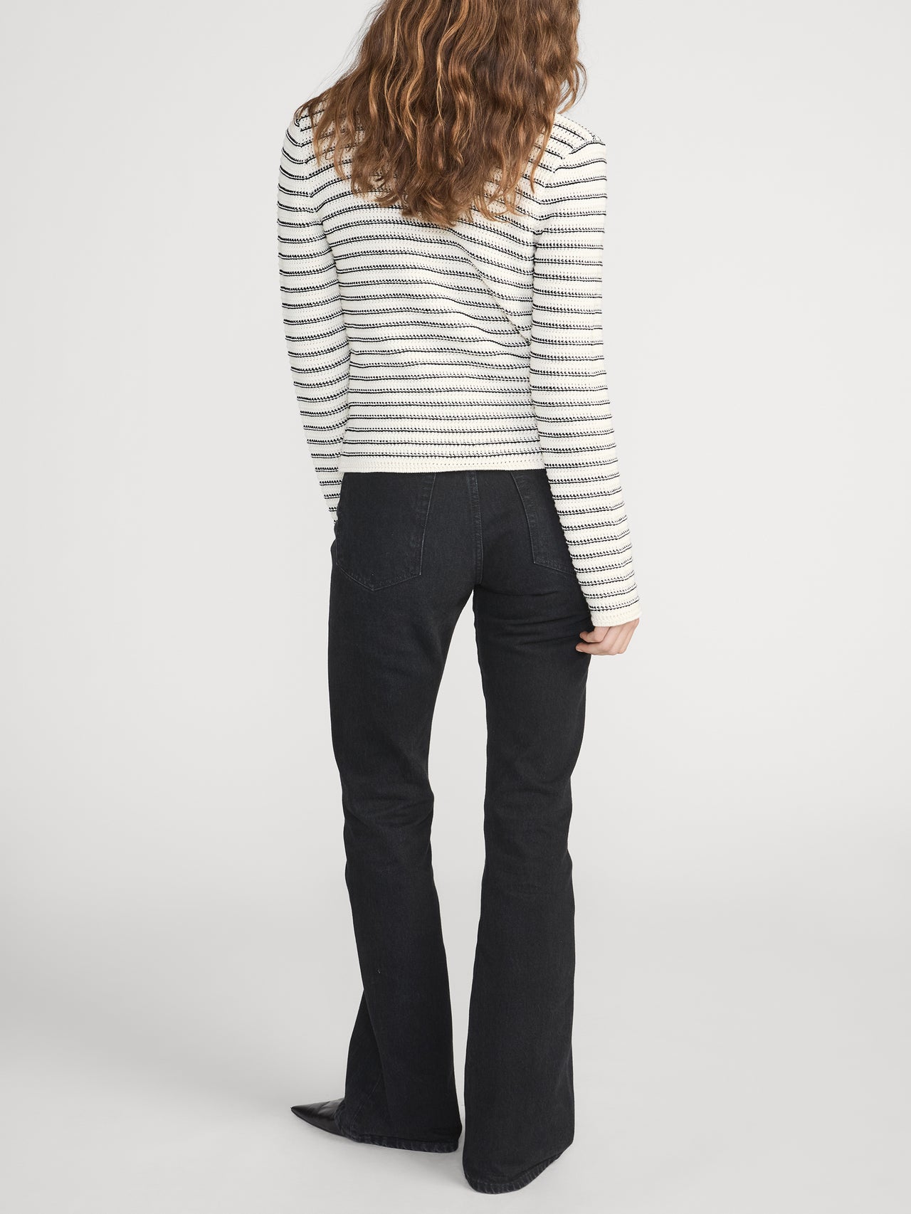 Jacket On Model Back