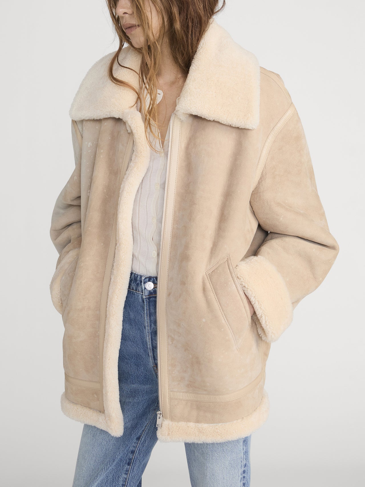 Jacket On Model Side