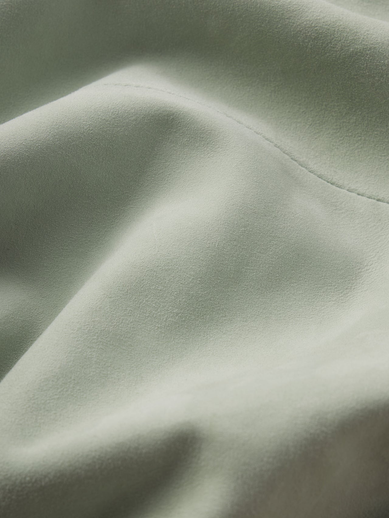 The Suede Studio Shirt -- Mint
