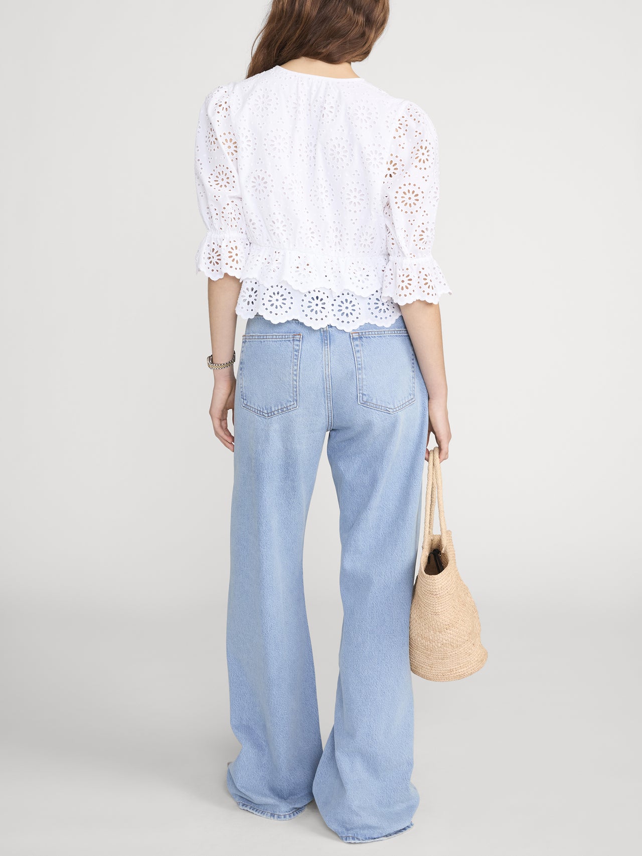 Blouse On Model Back