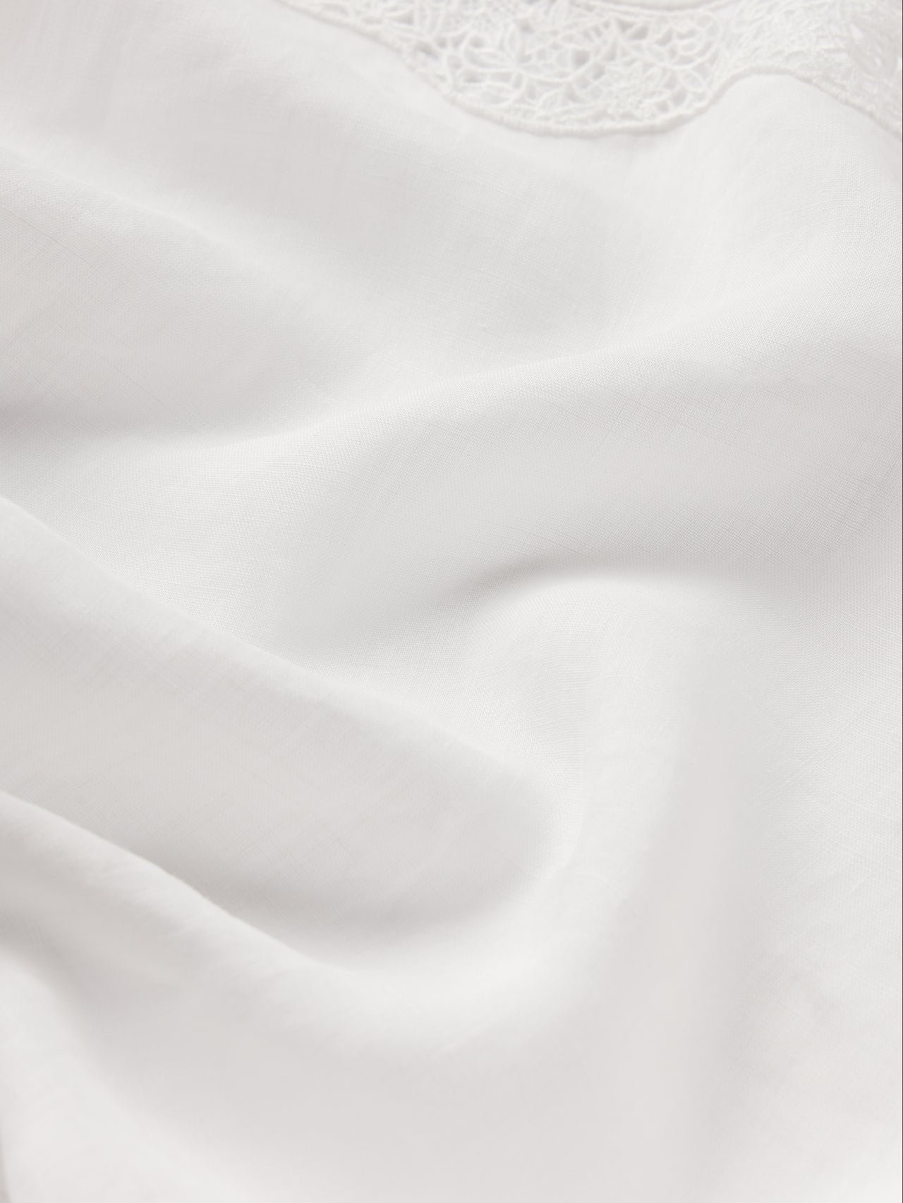 The Embroidered Top -- White