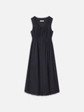 The Serene Midi Dress -- Navy