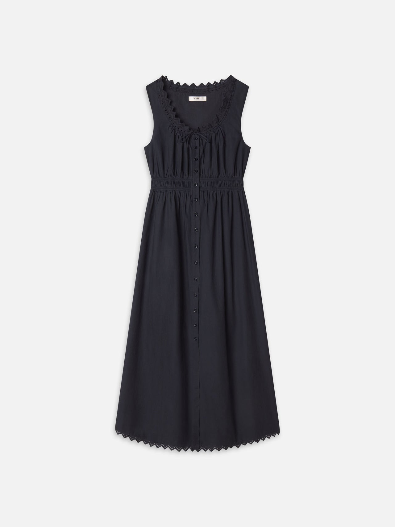 The Serene Midi Dress -- Navy