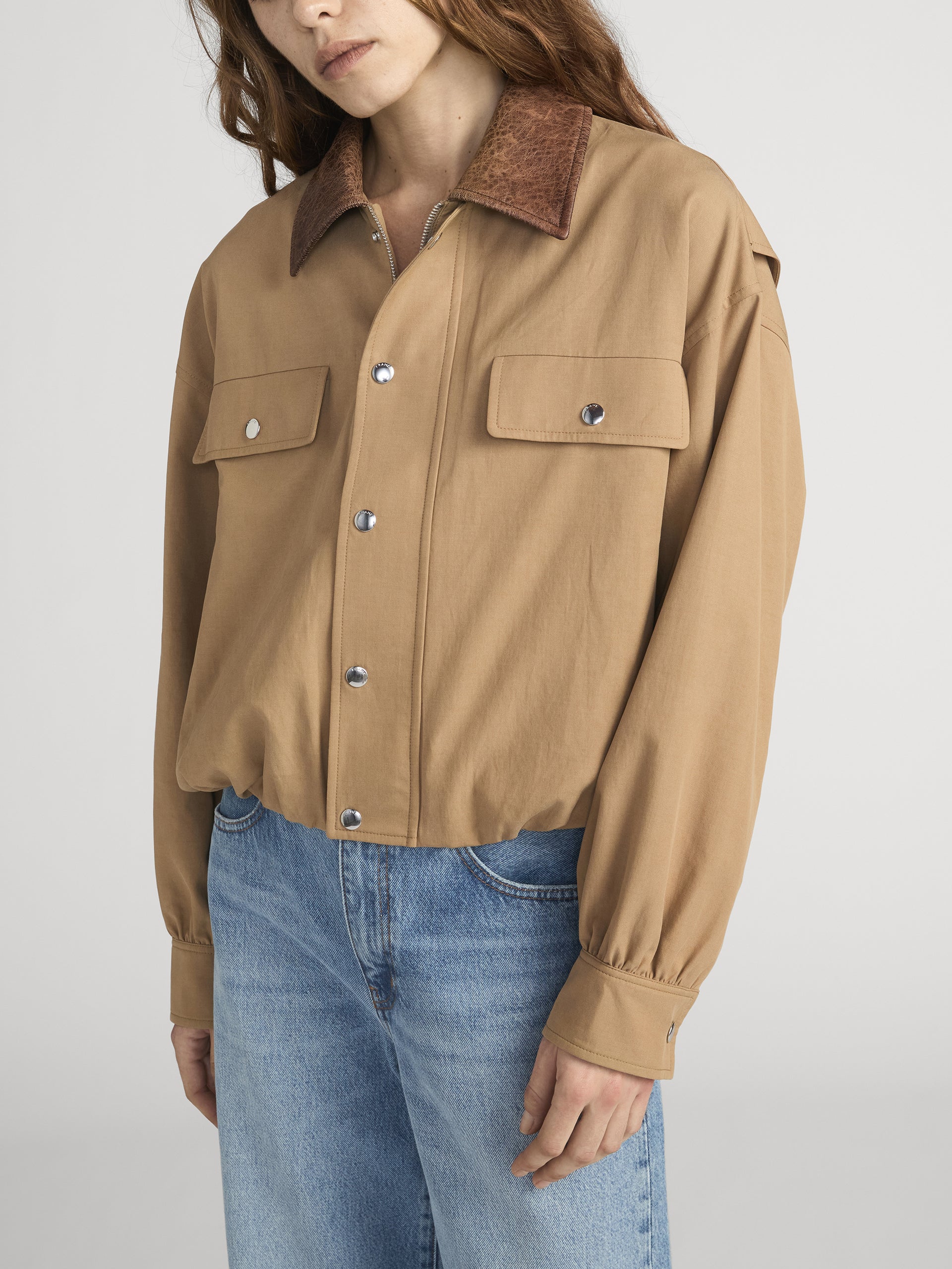 Jacket On Model Side