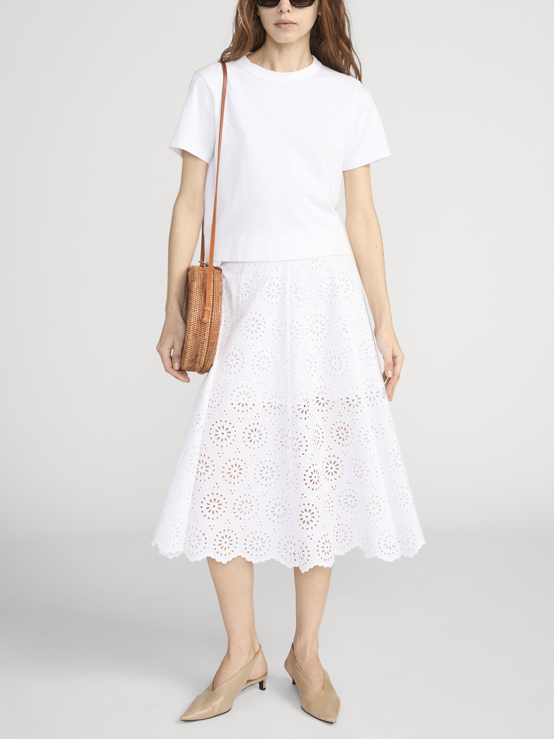 Skirt On Model Front