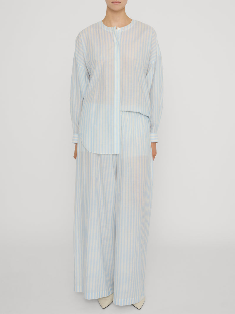 The Gallery Shirt -- Frost Stripe