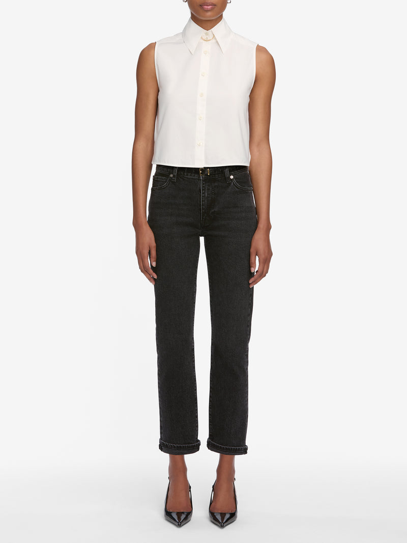 jeans full front view