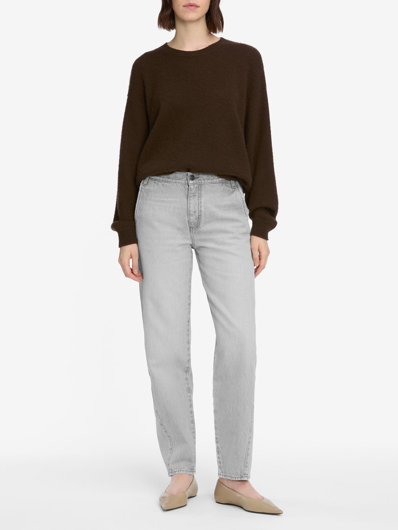 jeans full front view 