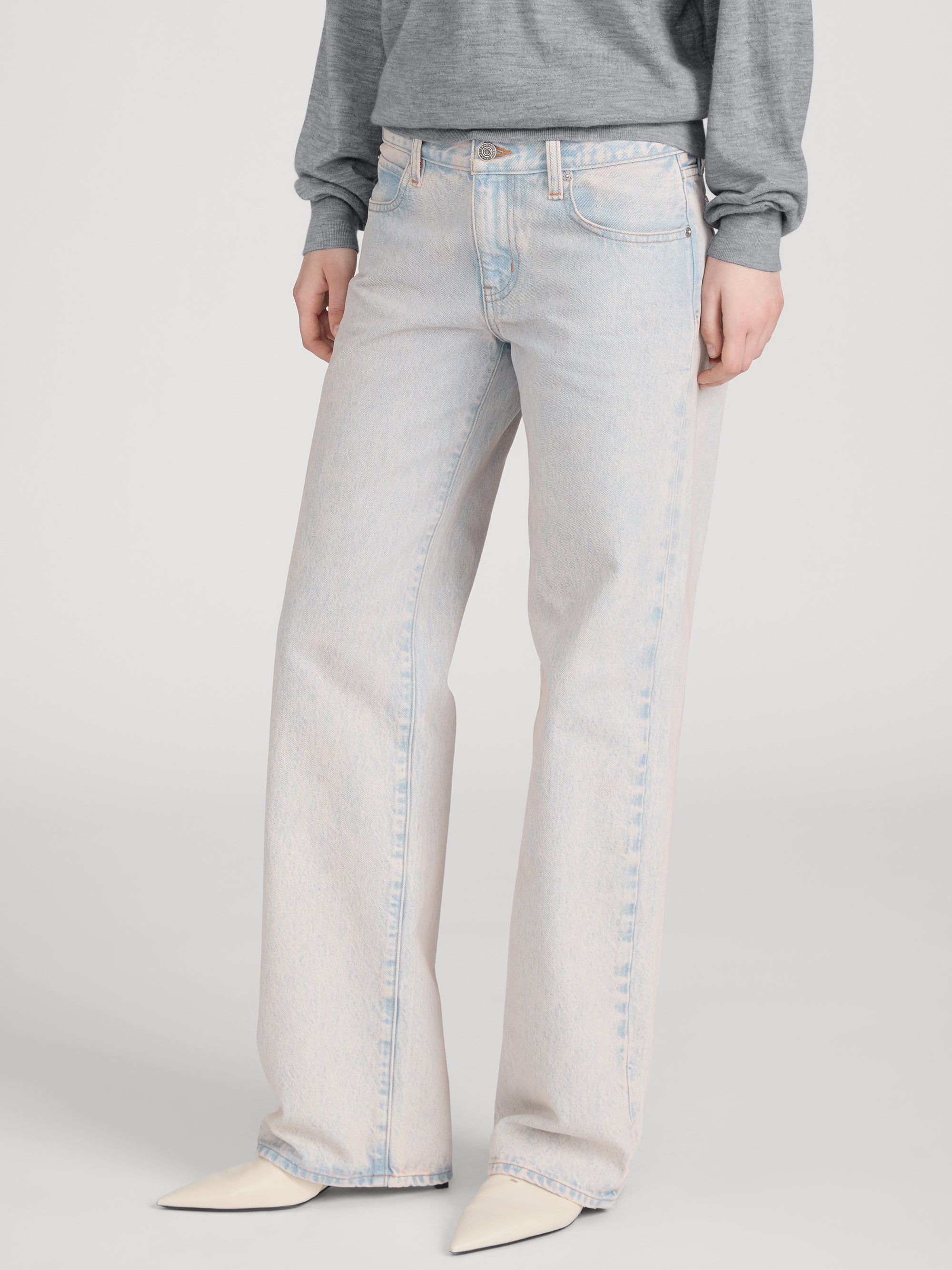 Jean on model side 