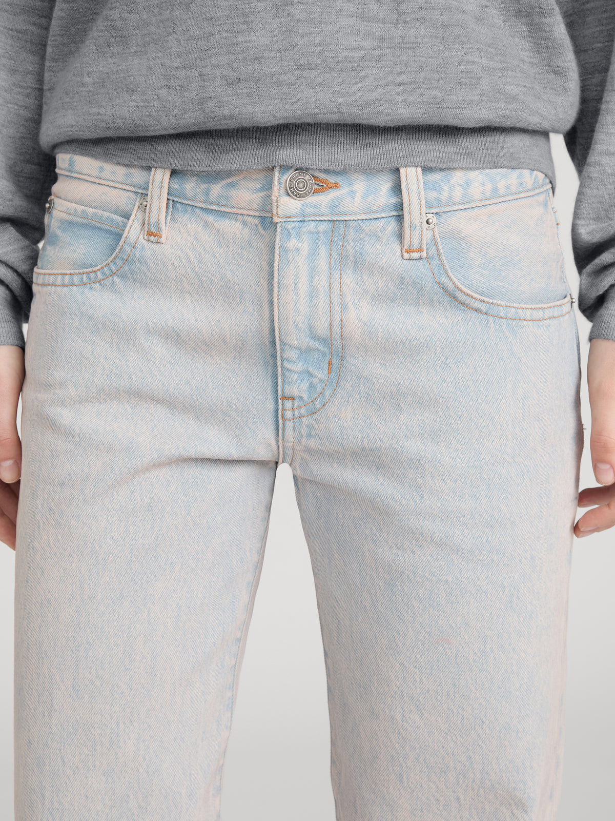 Jean on model detail 