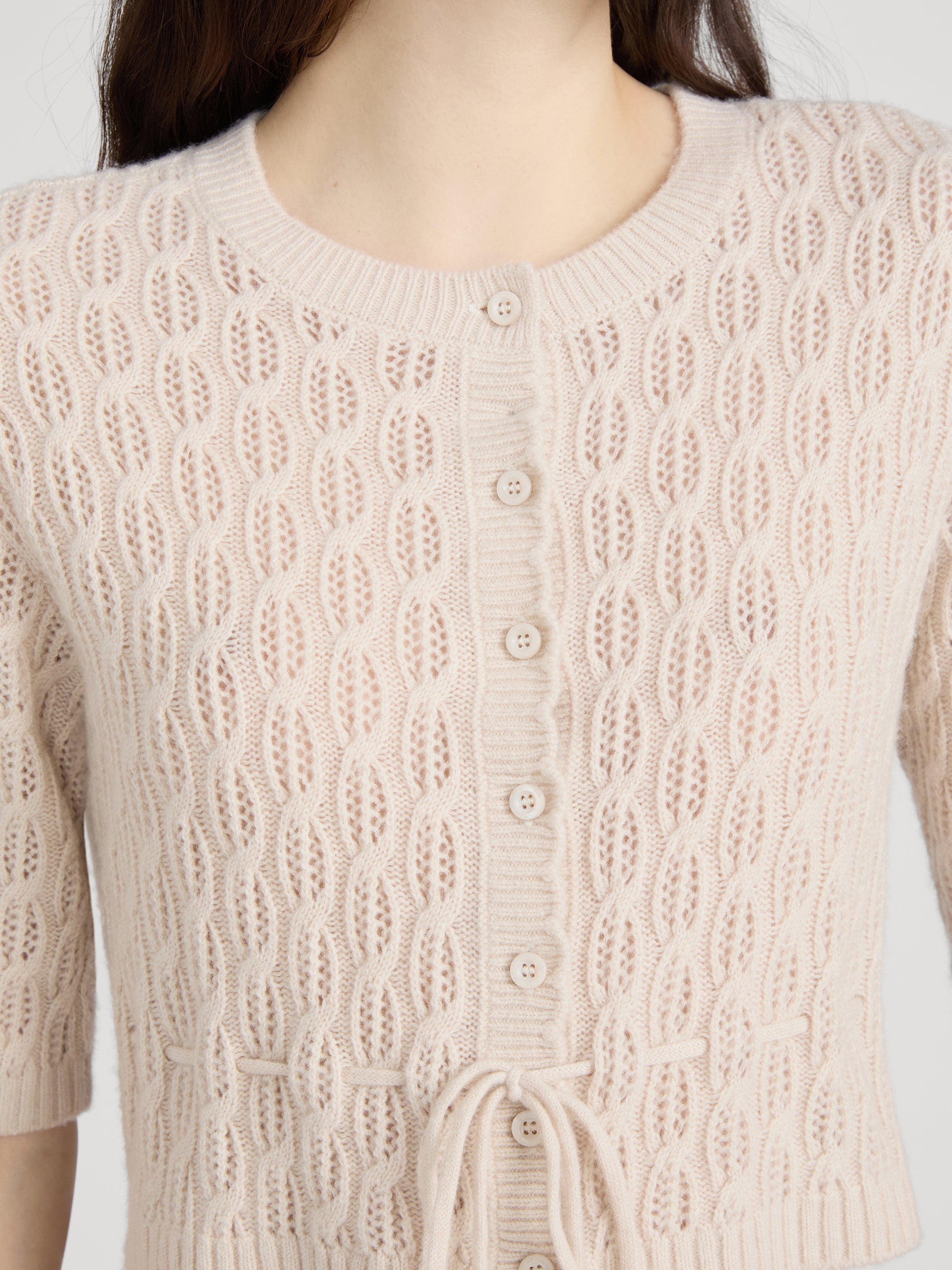 Sweater On Model Detail 