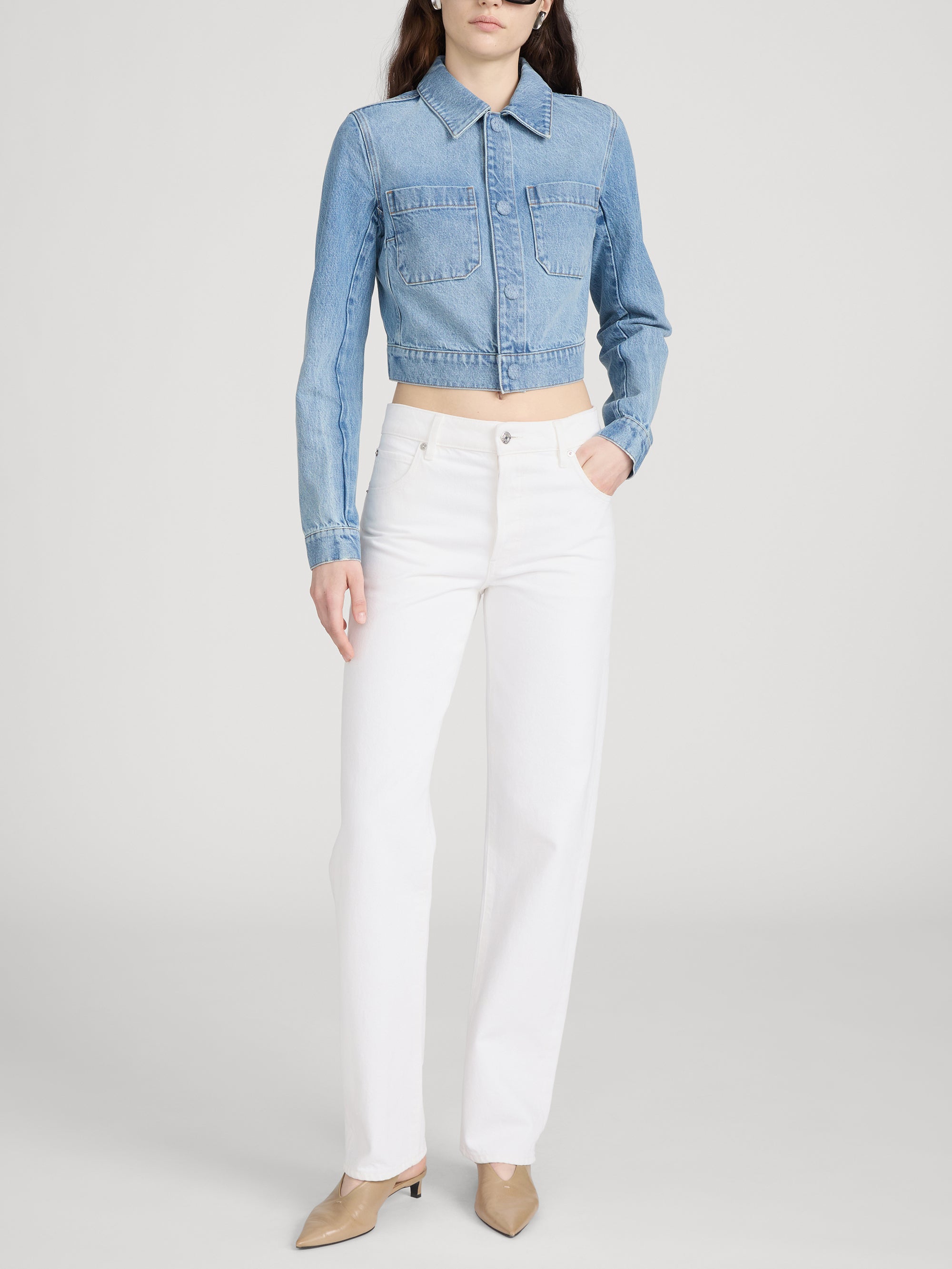 Jean On Model Front 