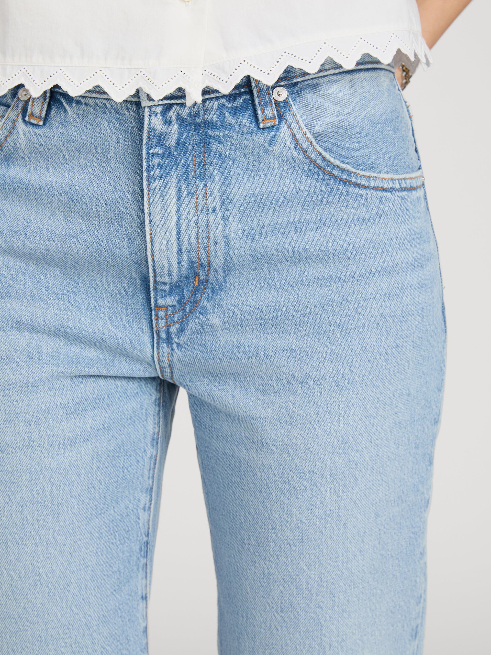 Jean on model detail 