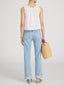 Jean on model back 