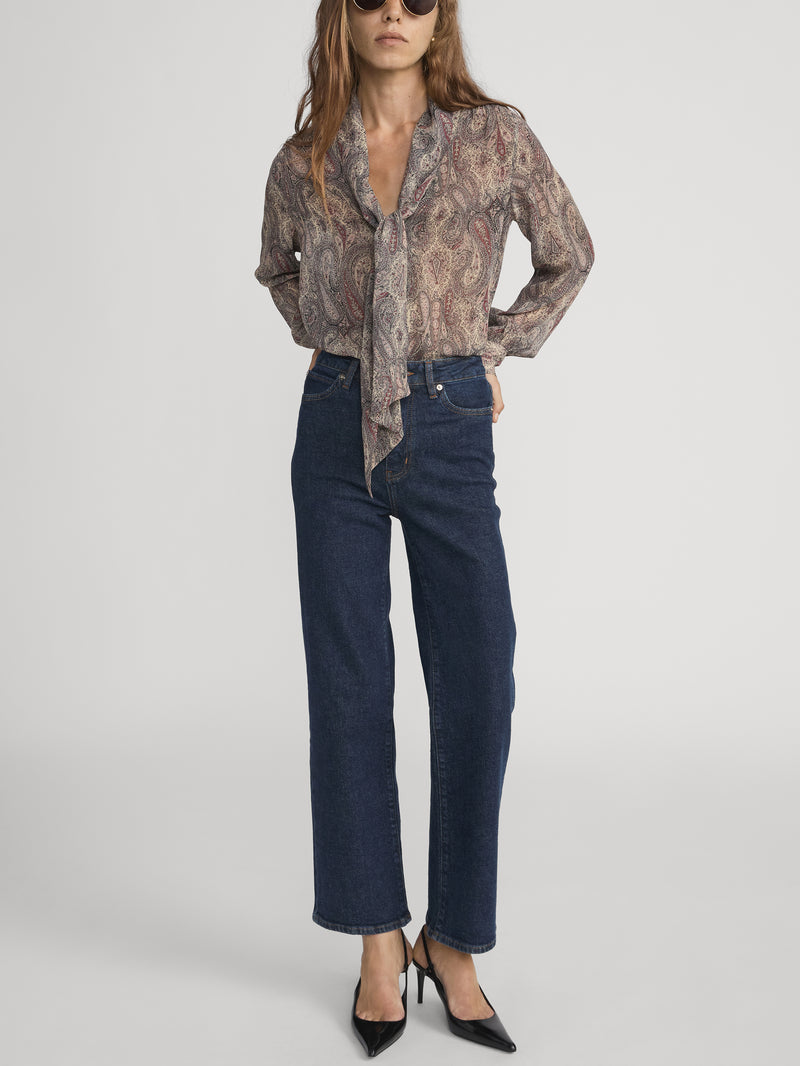 jeans full front view