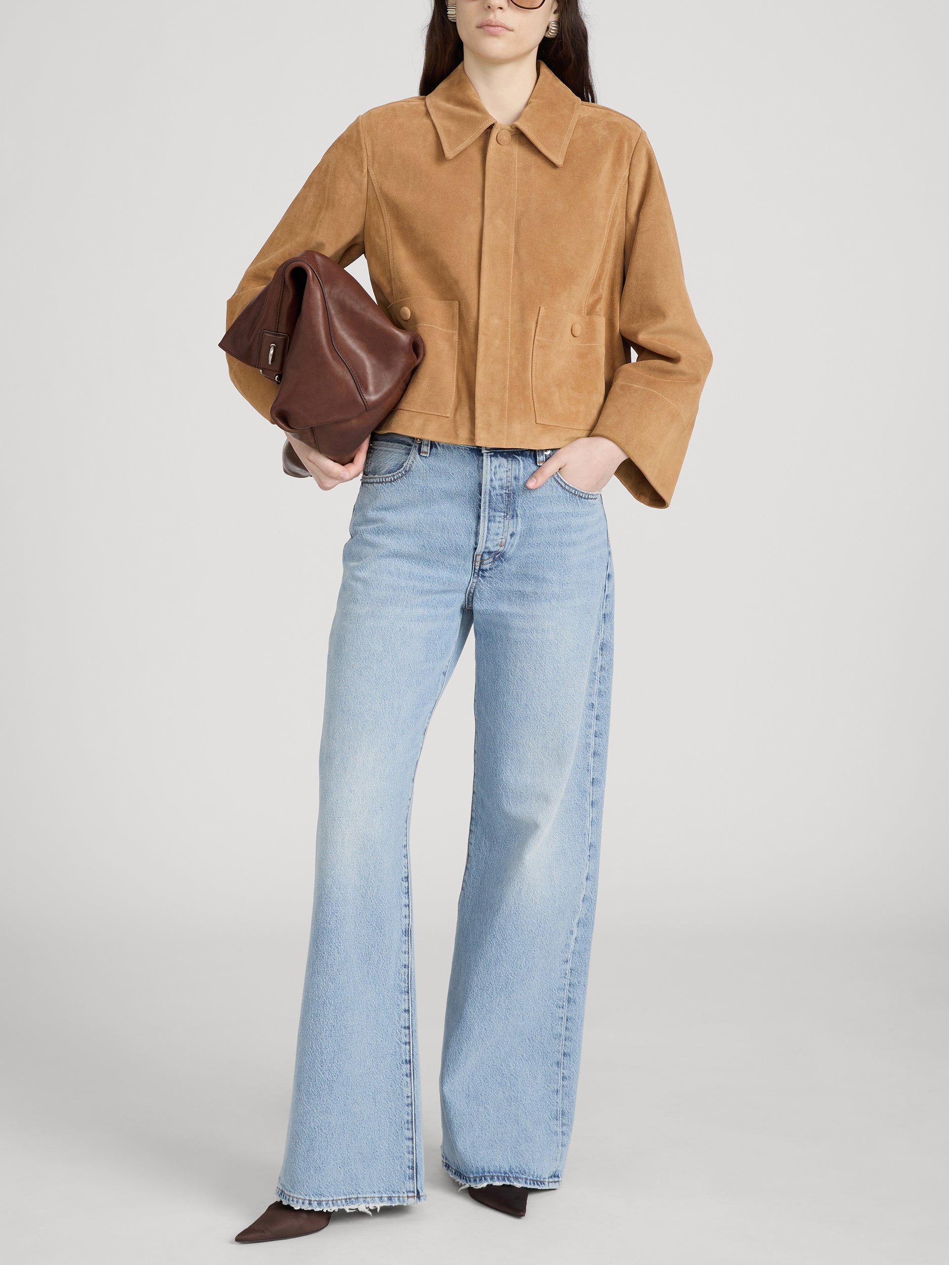 Jean On model front 