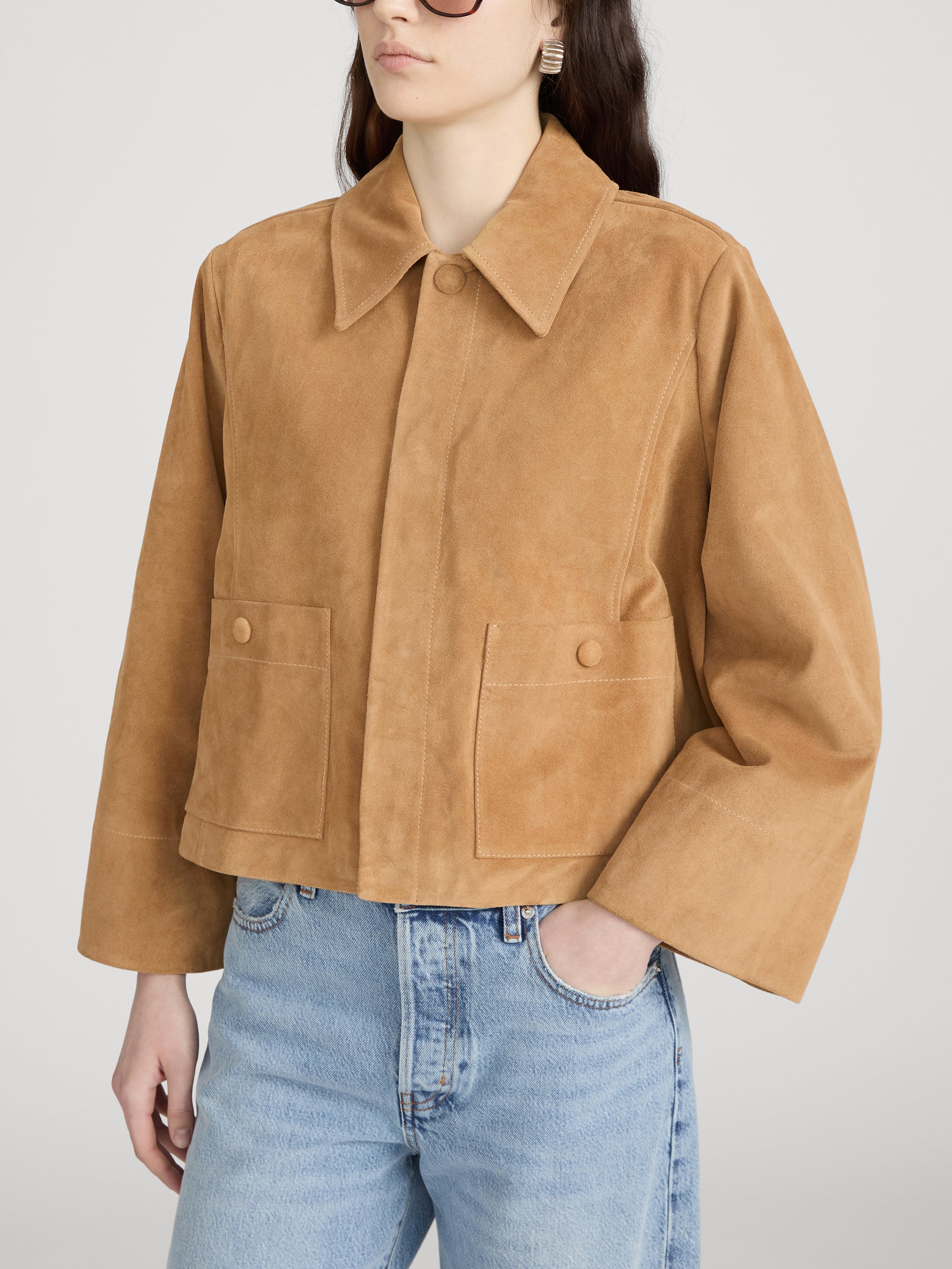 Jacket On Model Side 