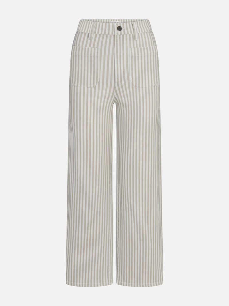 The Anchor Pant -- Flax Stripe