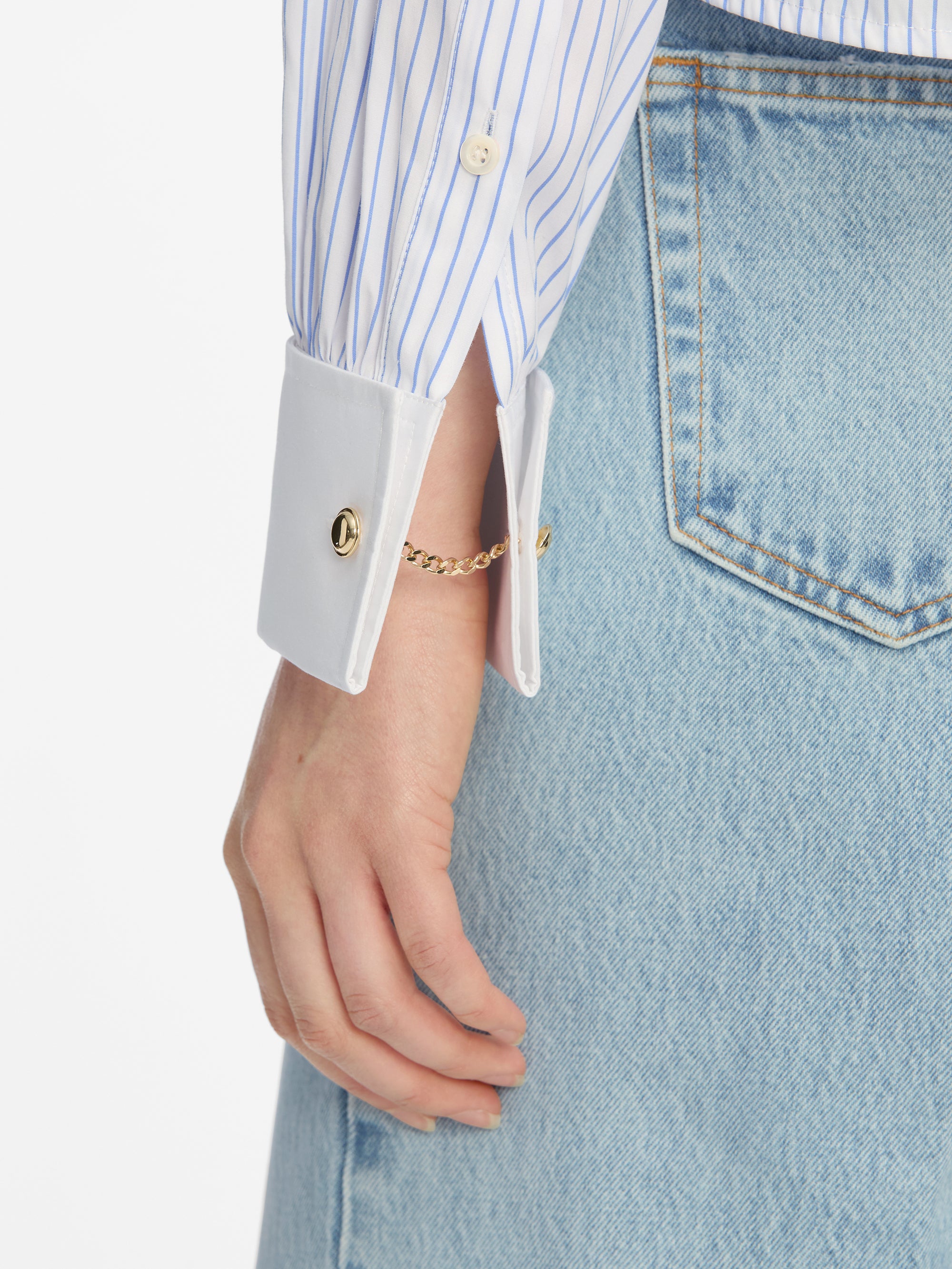 THE CHARLES SHIRT OXFORD BLUE MULTI