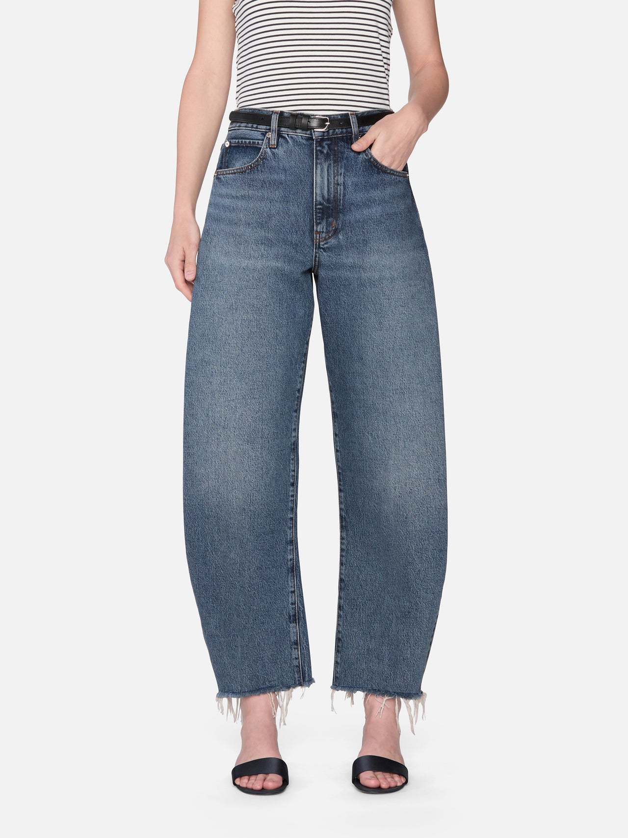 The Bubble Crop -- Knock Out Raw Fray