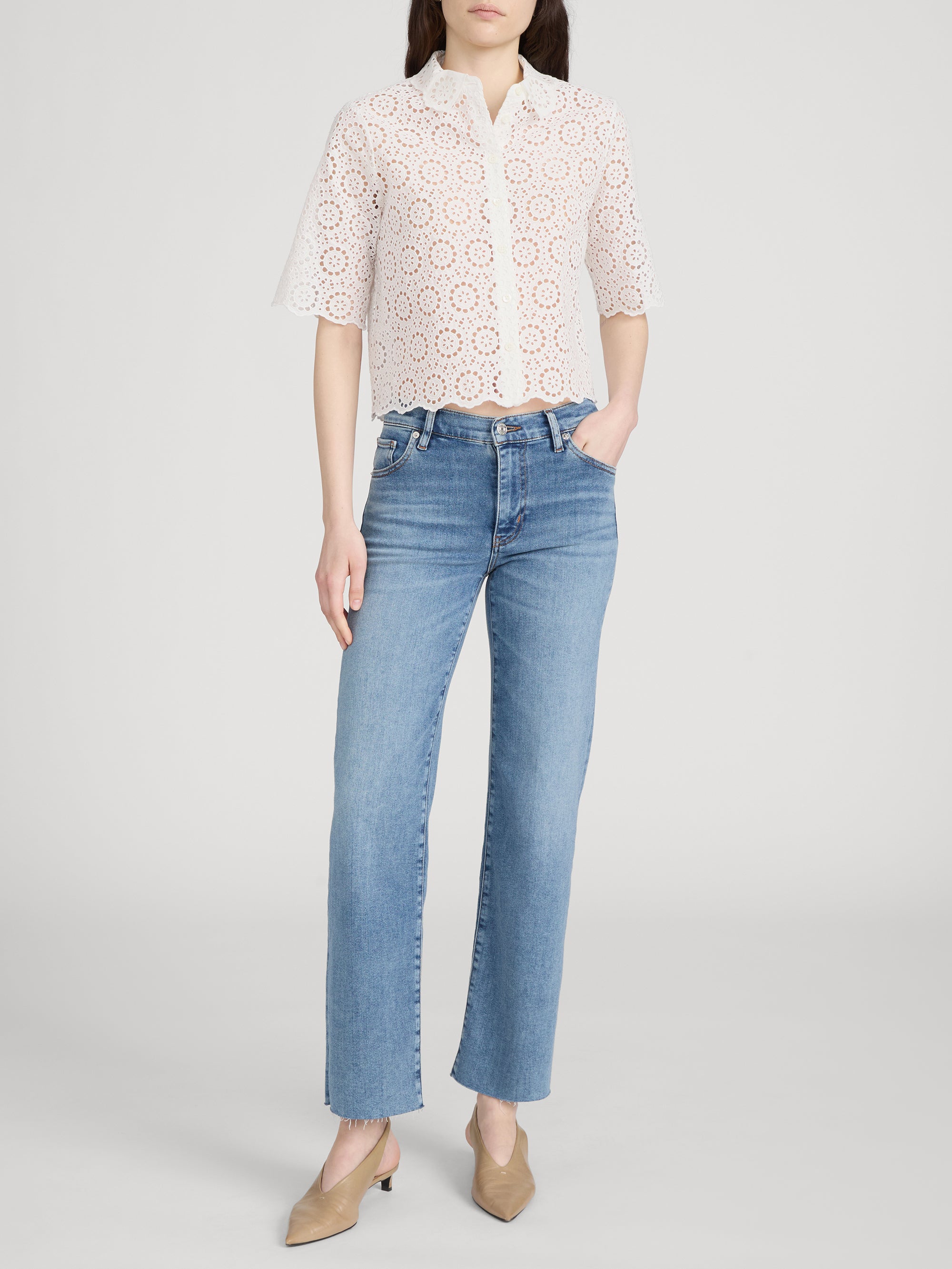 Jean On Model Front 