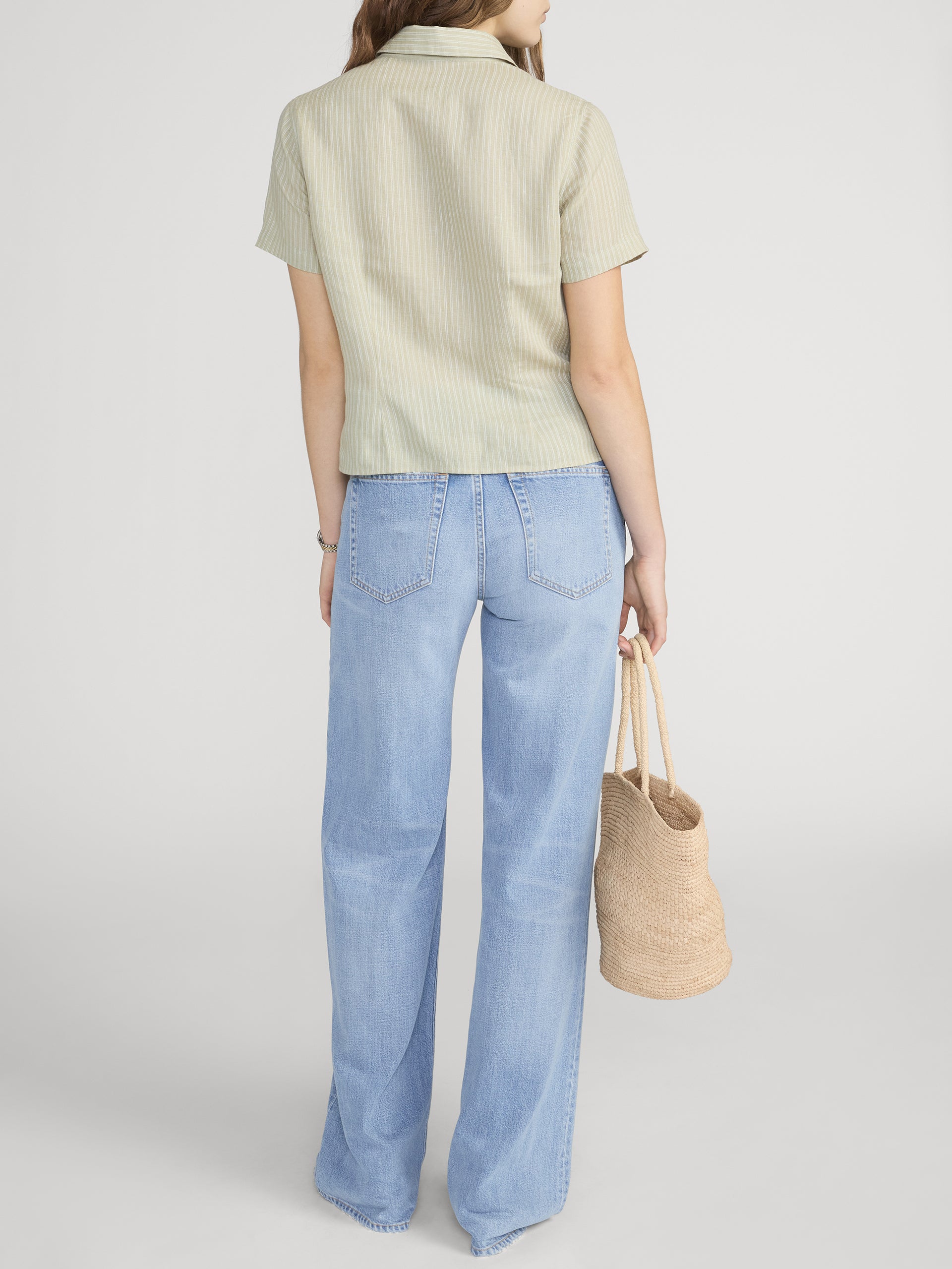 Jean On Model Back 