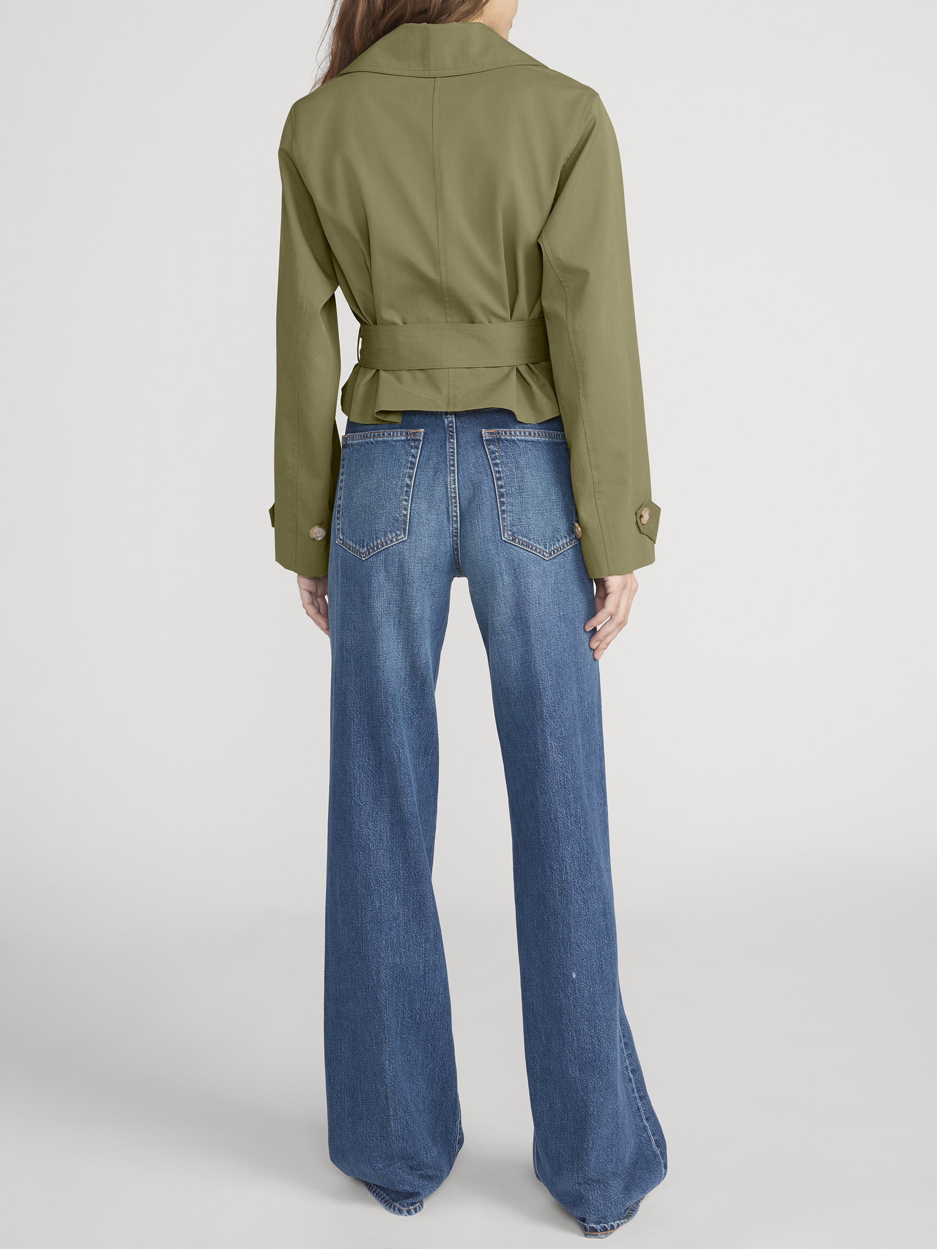 Jeans On Model Back 