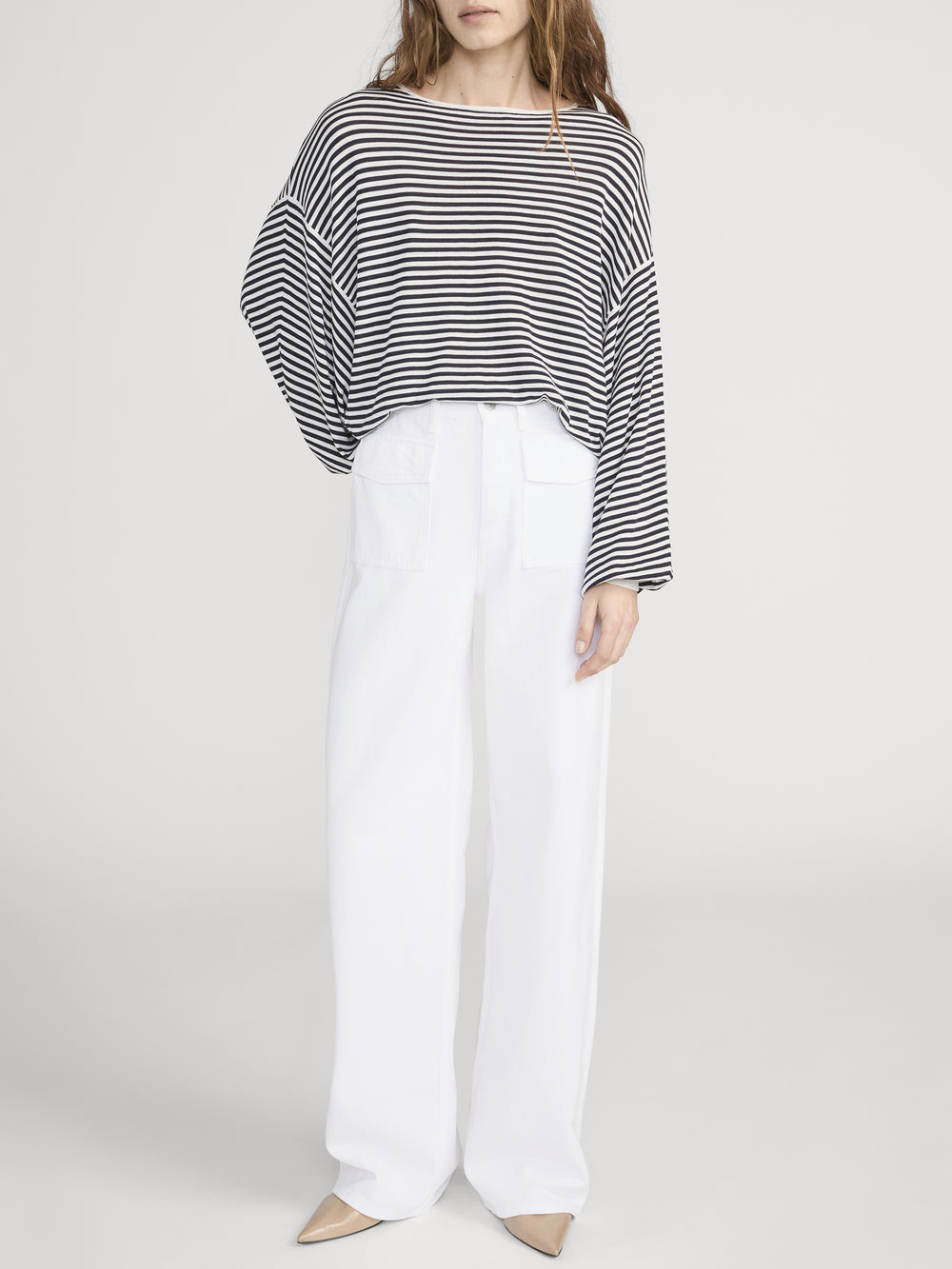 Jeans On Model Front 