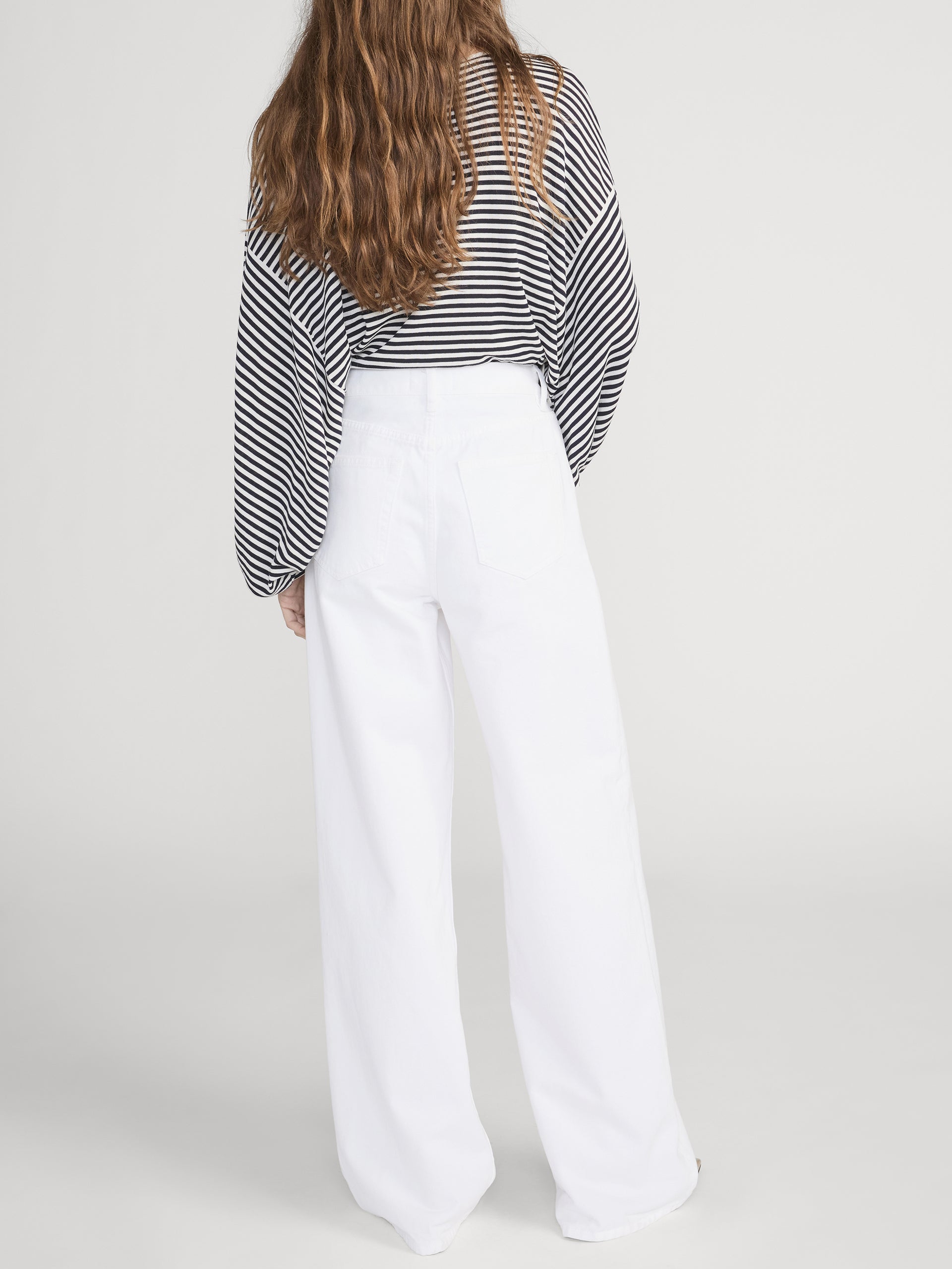 Jeans On Model Back 