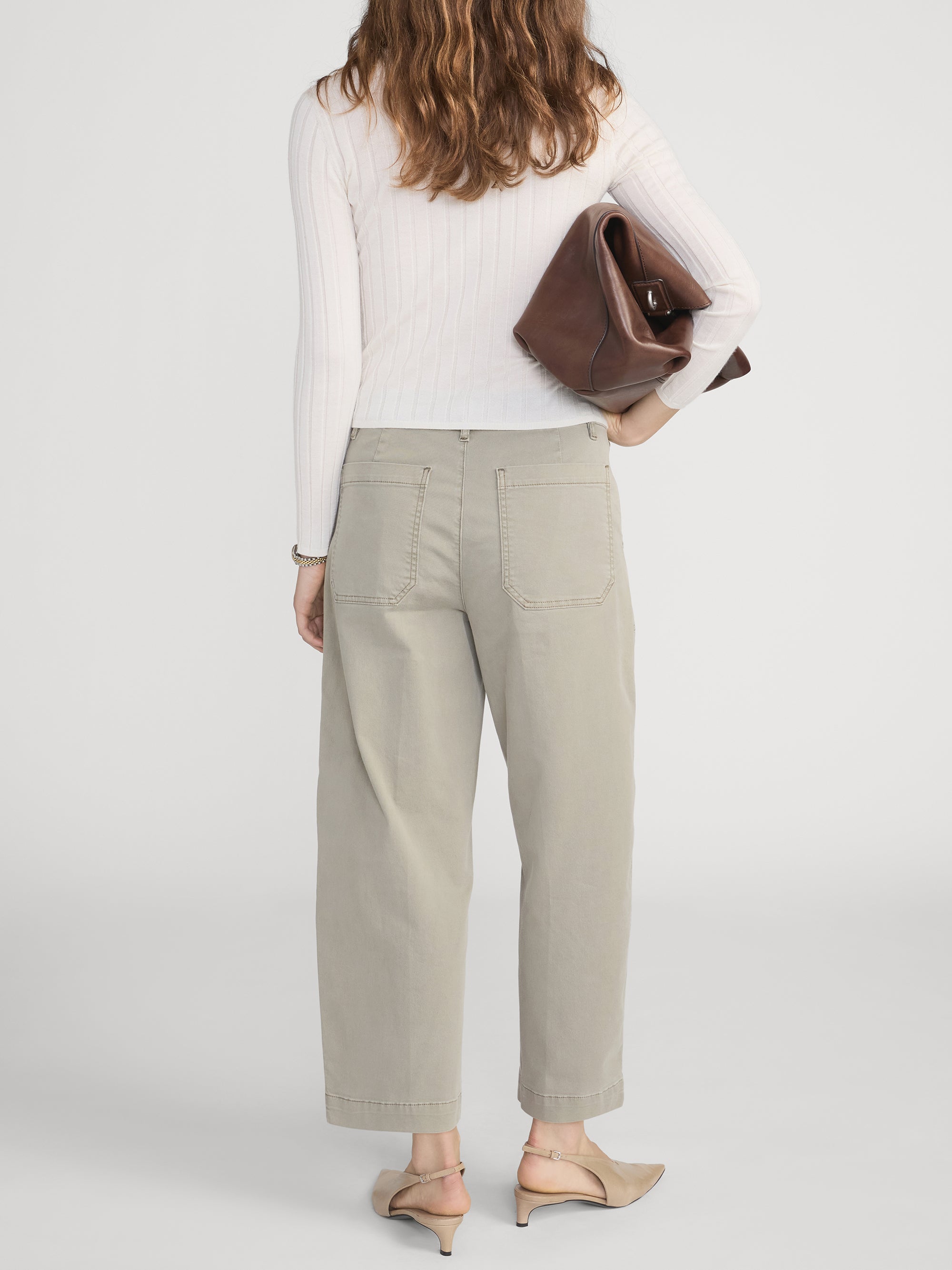 Pant On Model Back 