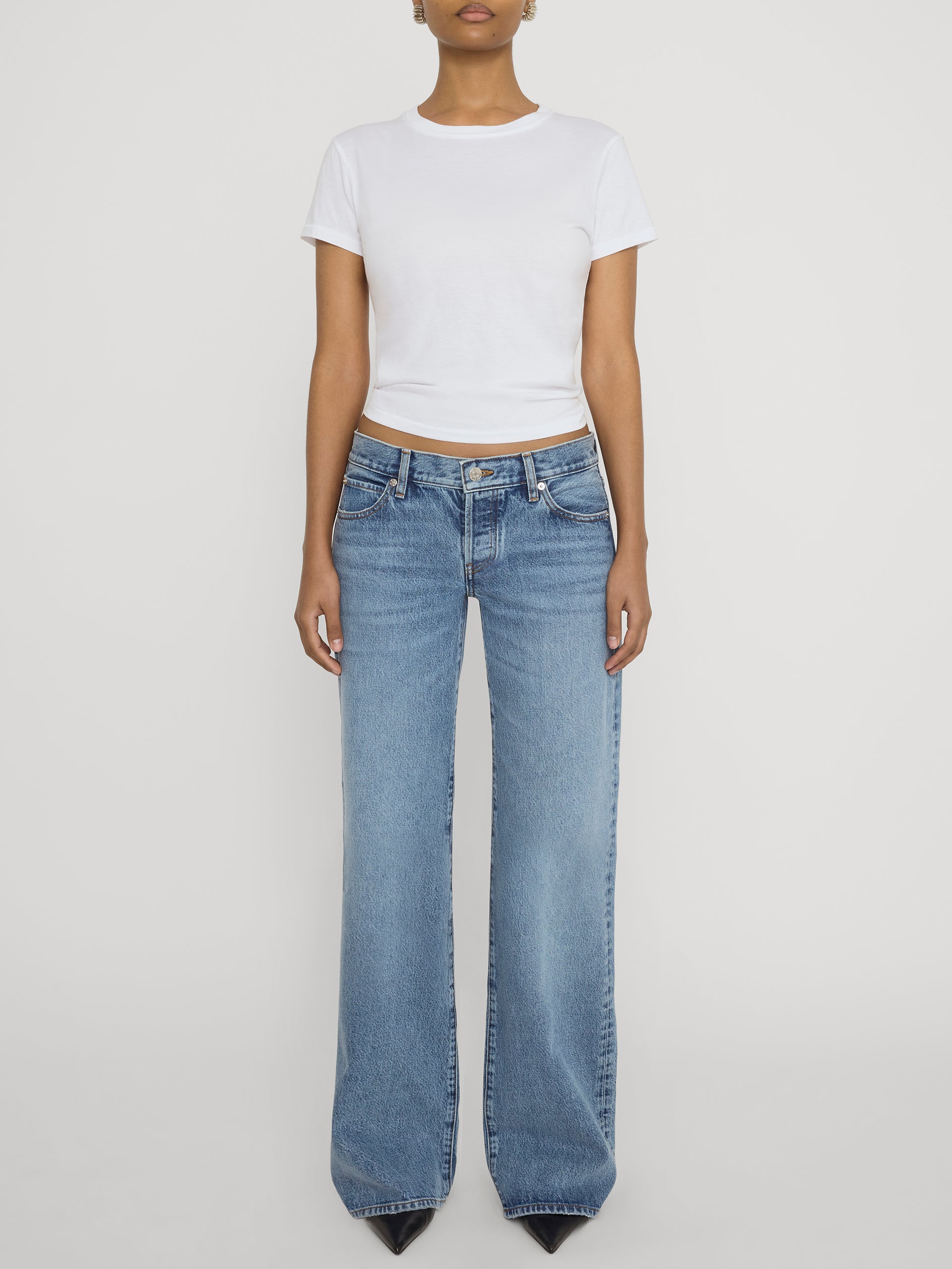Jeans On Model 