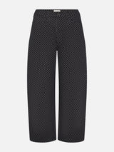 The Bow -- Black Polka Dot
