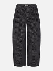 The Bow -- Black Polka Dot
