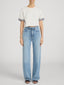 Jean on model front 