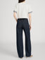 The Stripe Cuff Top -- Cream Multi