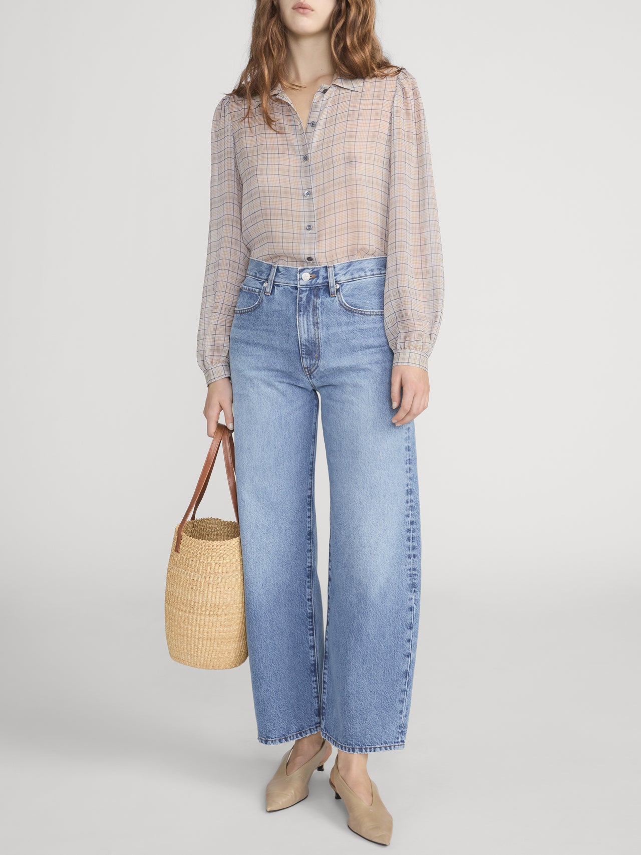 Jeans On Model Front 