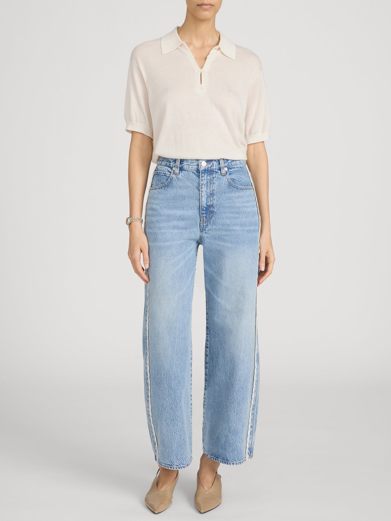 Jean On Model Front 