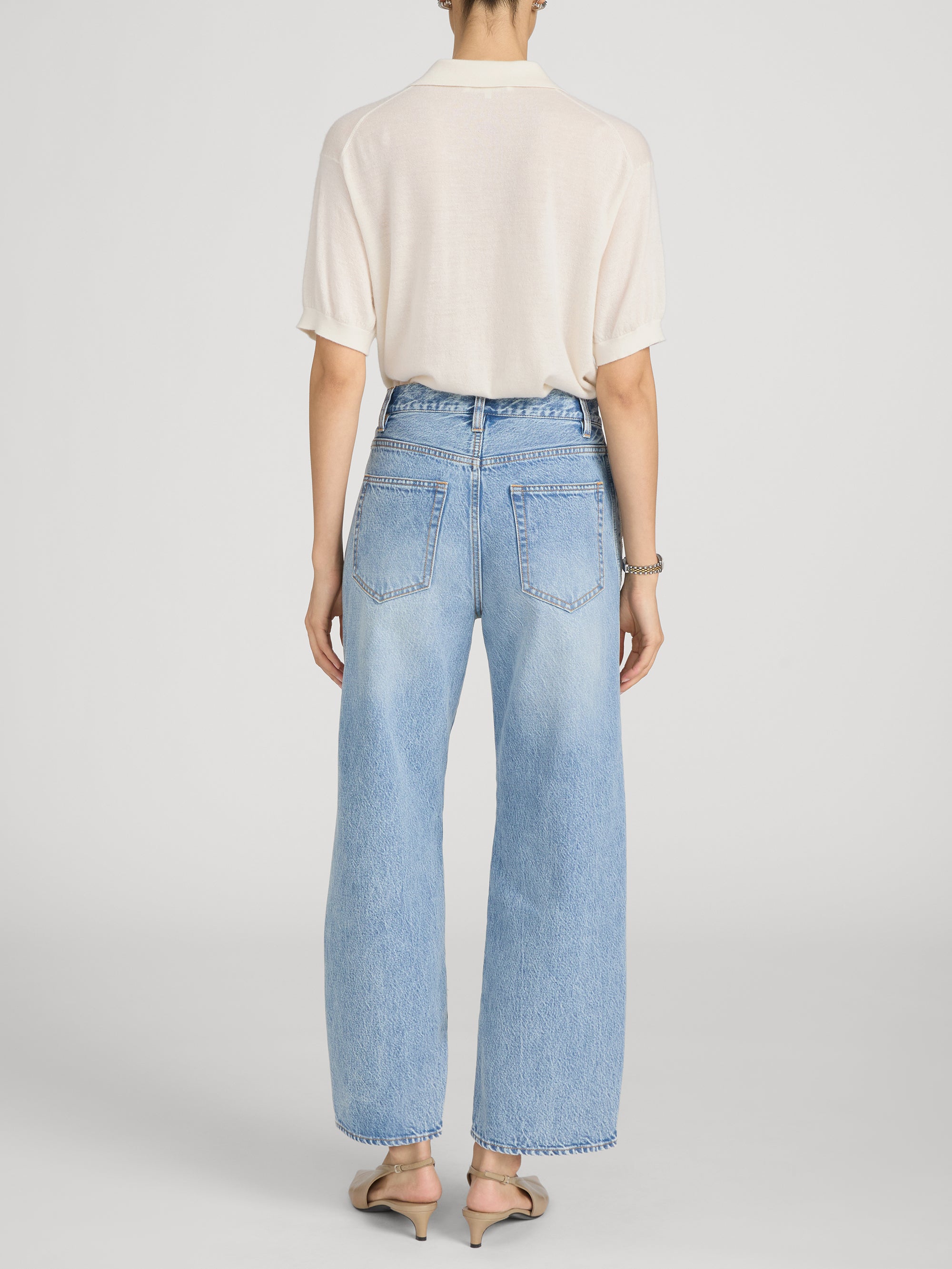 Jean On Model Back 